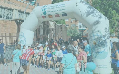 Carrera infantil junto a la Asociación de Vecinos ALCOR